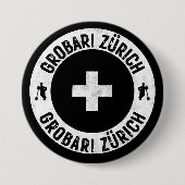 Grobari Zürich Button (Vorderseite)