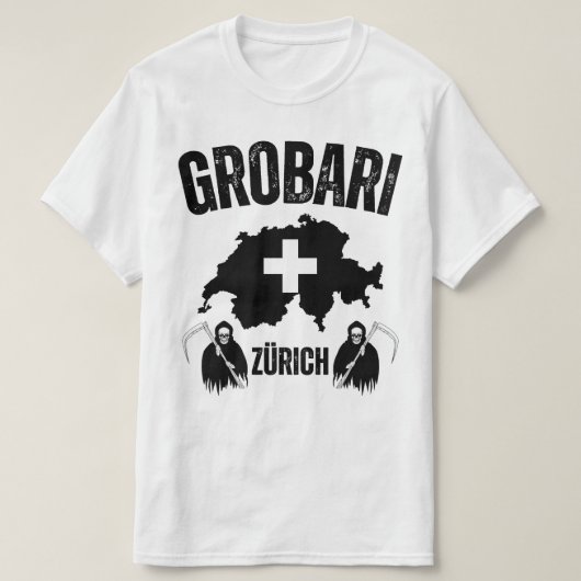 Grobari Zürich T-Shirt (Design vorne)