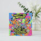 grobe lustige Geburtstagskarten (Stehend Vorderseite)