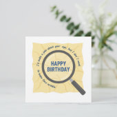 grobe lustige Geburtstagskarten Karte (Stehend Vorderseite)