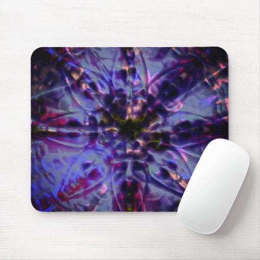Grobe Textur dunkle Veilchen zu lila gebeizt Mousepad (Mit Mouse)