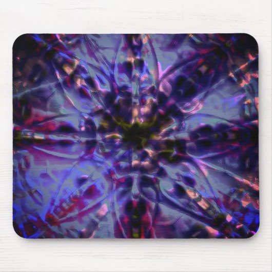 Grobe Textur dunkle Veilchen zu lila gebeizt Mousepad (Vorne)