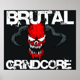 Grobes Grindcore Poster