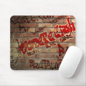 Grobes Muse "DF1 Wand-Logo" Mousepad (Mit Mouse)