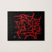 Grobes Todesmetall Puzzle (Horizontal)