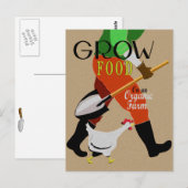 Grobfutter Postkarte (Vorne/Hinten)