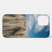 Grobgras unter Kumuluswolken Case-Mate iPhone Hülle (Rückseite (Horizontal))