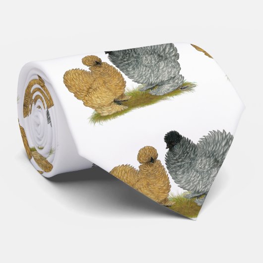 Grobhühner Krawatte (Gerollt)