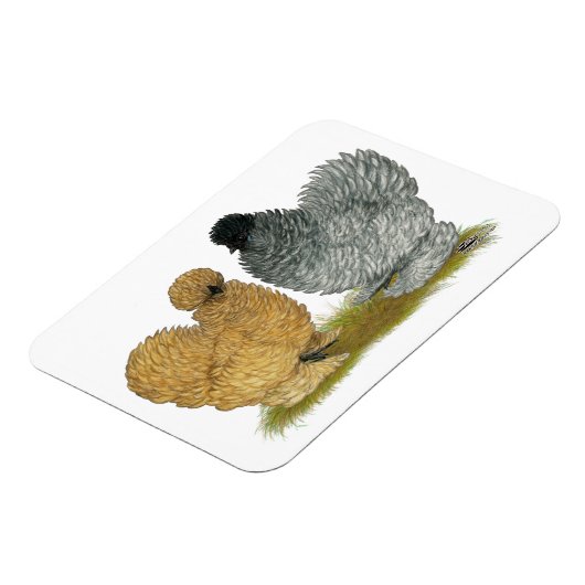 Grobhühner Magnet (Linke Seite)