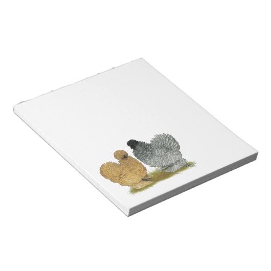 Grobhühner Notizblock (angewinkelt)