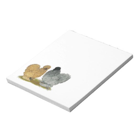 Grobhühner Notizblock (Rotiert)