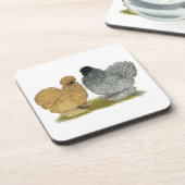 Grobhühner Untersetzer (Linke Seite)