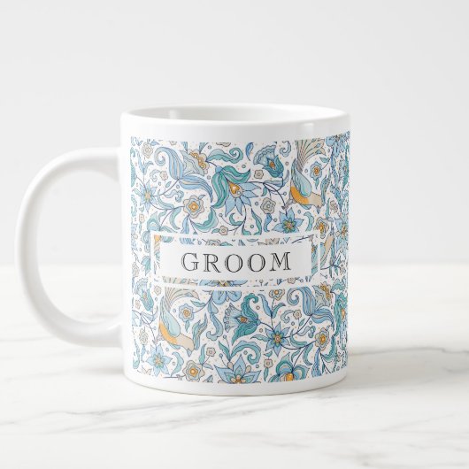 Grobkaffee Tasse mit Gedicht - Romantisches Gesche (Links)