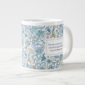 Grobkaffee Tasse mit Gedicht - Romantisches Gesche (Vorderseite Rechts)