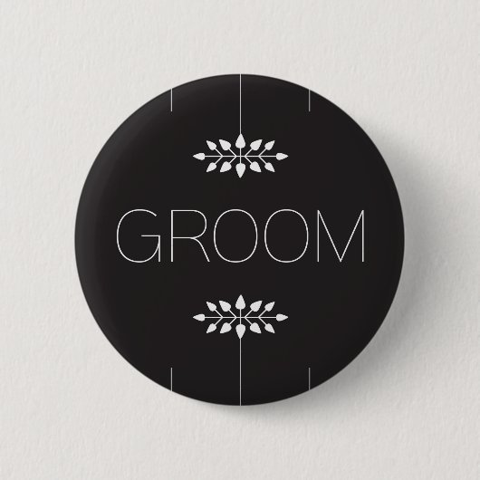 Grobknopf Button (Vorderseite)