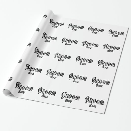 Grobkörbe mit schwarzer Krawatte Geschenkpapier (Ungerollt)