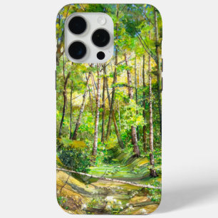Grobmalerei Aquarell auf Seide Case-Mate iPhone Hülle