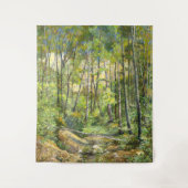 Grobmalerei Aquarell auf Seide Wandteppich (Vorderseite)