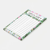 GROCERY STORE POST-IT KLEBEZETTEL (angewinkelt)