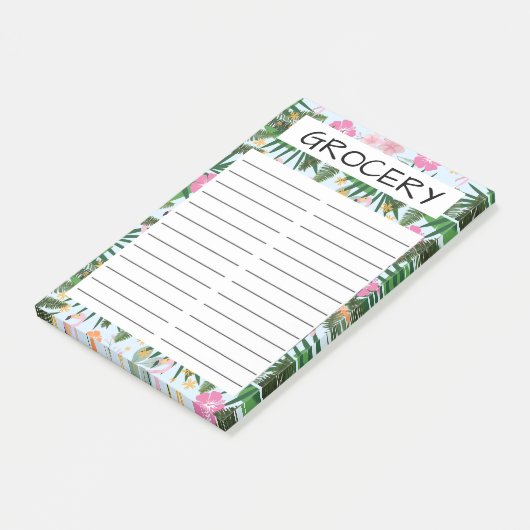 GROCERY STORE POST-IT KLEBEZETTEL (angewinkelt)