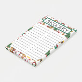 GROCERY STORE POST-IT KLEBEZETTEL (angewinkelt)