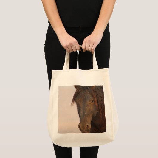 GROCERY TASCHE WILD PFERDE VON UTAH (Vorderseite (Produkt))