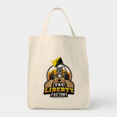 Grocery Tote Bag von T&T Liberty Factory Tragetasche (Vorne)