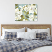 Gröden auf Slate Blue Leinwanddruck (Insitu (Schlafzimmer))