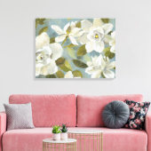 Gröden auf Slate Blue Leinwanddruck (Insitu (Wohnzimmer))