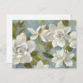 Gröden auf Slate Blue Postkarte (Vorne/Hinten)