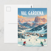 Gröden Italien Postkarte (Vorne/Hinten)