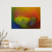 Gröden unter Glas Poster (Küche)