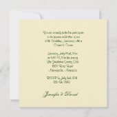 Grödner 50-Jährige Einladung (Rückseite)