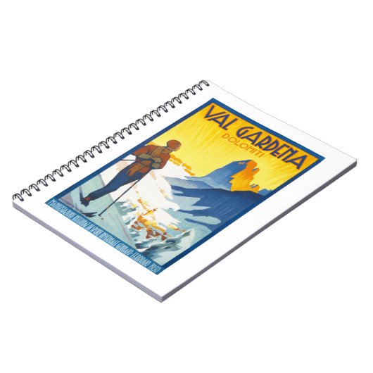 Grödner Dolomiti-Jahrgang Notizblock (Linke Seite)