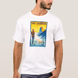 Grödner Dolomiti-Jahrgang T-Shirt