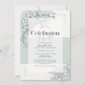 Grödner Gedenkstätte der botanischen Seite Grüne B Einladung (Vorderseite)