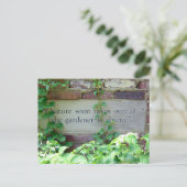 Grödner- und Naturquotation Postkarte (Stehend Vorderseite)