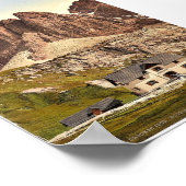 Grodnerjoch, Hospiz und Sella, Tirol, Austro-Hung Poster (Ecke)