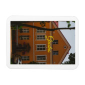 Grodno Belarus Architecture Street Gebäude Magnet (Horizontal)