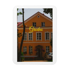 Grodno Belarus Architecture Street Gebäude Magnet