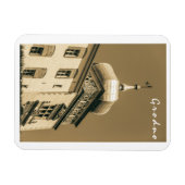 Grodno Belarus Architektur Burg Stadtansicht Magnet (Horizontal)