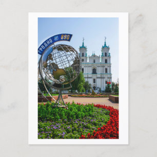 Grodno Belarus Architektur Kathedrale Postkarte