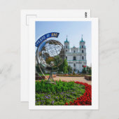 Grodno Belarus Architektur Kathedrale Postkarte (Vorne/Hinten)