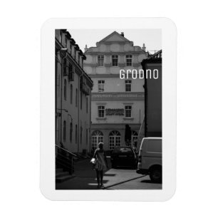 Grodno Belarus Architektur Minimalismus Monochrome Magnet