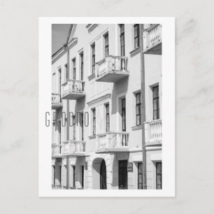 Grodno Belarus Architektur Minimalismus Monochrome Postkarte