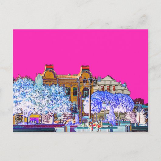 Grodno Belarus Architektur Postkarte (Vorderseite)