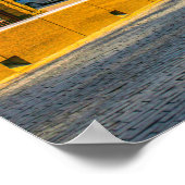 Grodno Belarus Architektur Stadt Stadtbild Straße Poster (Ecke)