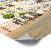 Grodno Belarus Stadt Architektur Leben Sovetskaya Poster (Ecke)