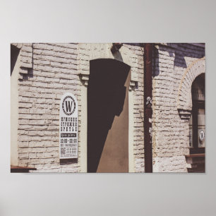 Grodno Belarus Stadtarchitektur Minimalismus Poster