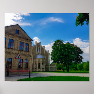 Grodno Belarus Städtebau Synagoge Poster